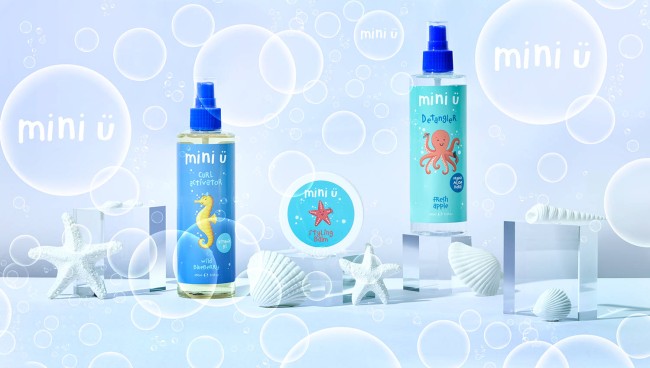 Spray do rozczesywania włosów MINI-U z organicznym aloesem