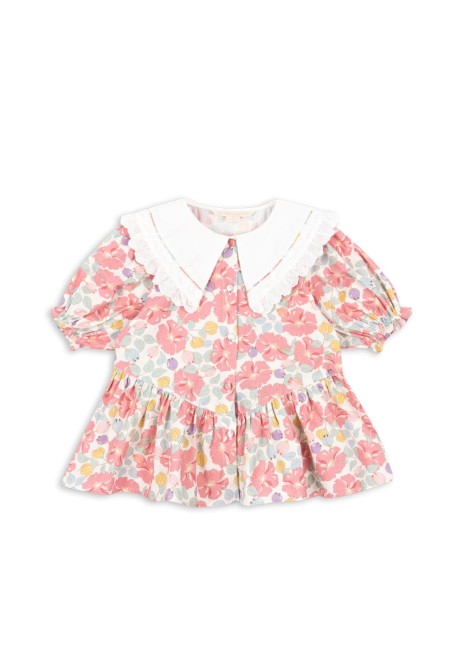 Konges slojd bluzka Coeur collar fleur anglaise