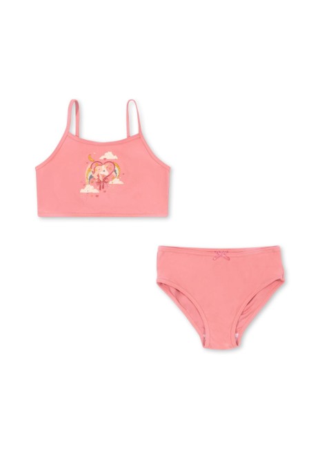 Konges Slojd strój kąpielowy Riley bikini flamingo plume