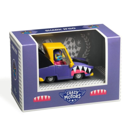 Djeco autko Crazy motors shark n'go
