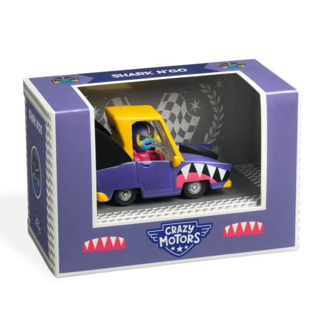 Djeco autko Crazy motors shark n'go