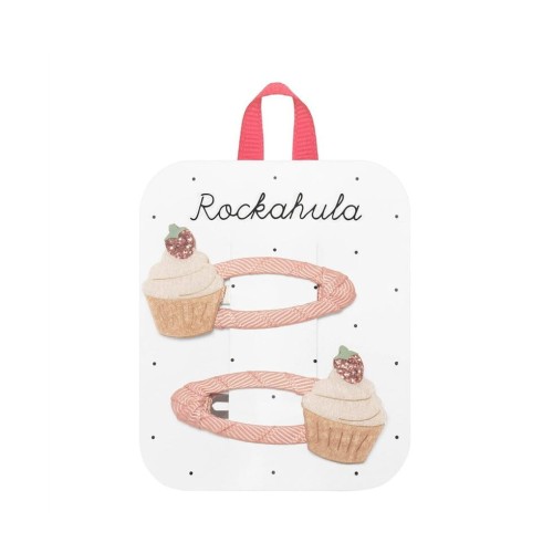 Rockahula Kids spinki 2 szt. Strawberry shortcake