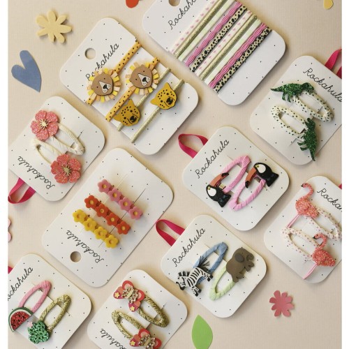 Spinki do włosów Rockahula Kids Hibiscus flower clips