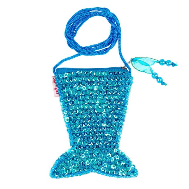 Souza Cekinowa torebka na ramię dla dzieci syrenka Merly niebieska 10522