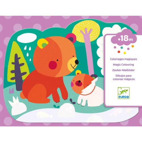 Djeco wodne kolorowanki Ukryte w lesie DJ09064