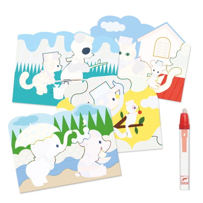 Wodne kolorowanki Djeco DJ09065