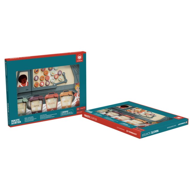 Labirynt magnetyczny Topbright Segregowanie śmieci 36 mies.+ 20573