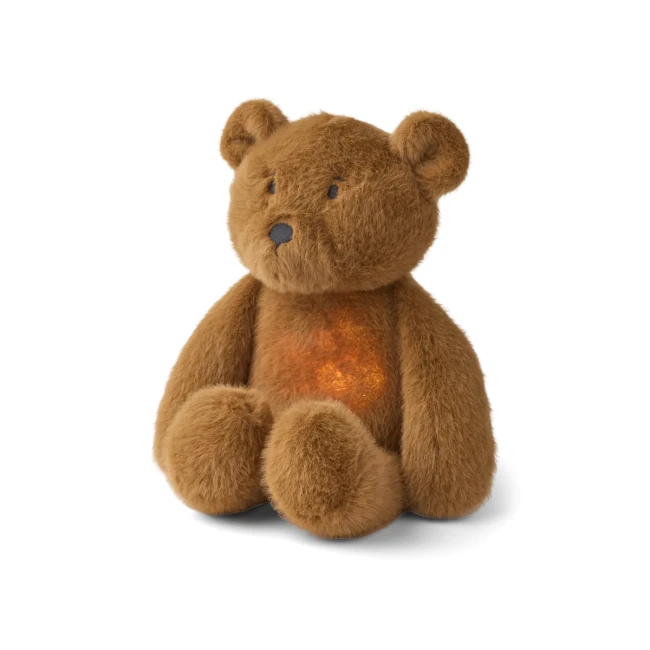 Szumiący miś Liewood z lampką Hattie Bear golden caramel