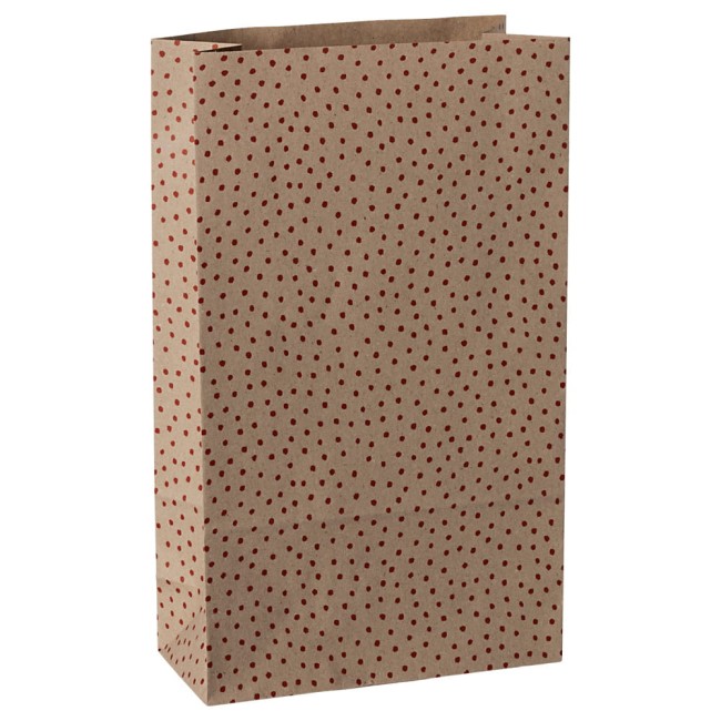Maileg Torebka Papierowa Polka red