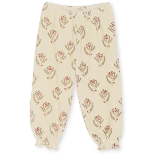 Konges Slojd spodenki Jolly loose pants Christmas vintage flower rozmiar 80/12m