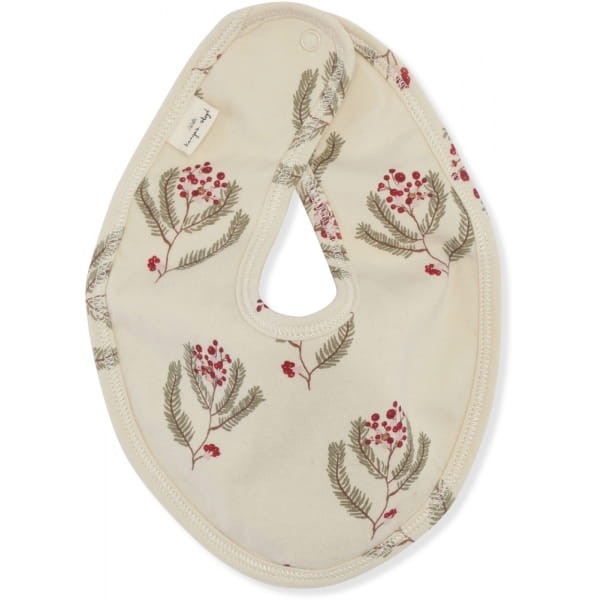 Konges slojd bandanka śliniak Christmas vintage flower KS2205