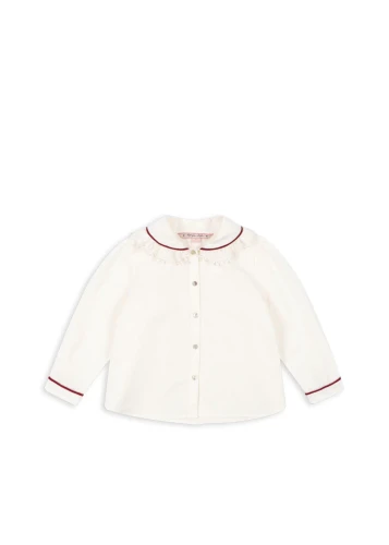 Konges Slojd koszula Ria shirt cloud dancer KS102082 S45028