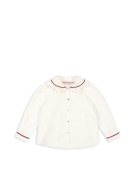 Konges Slojd koszula Ria shirt cloud dancer KS102082 S45028