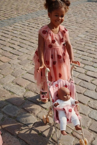 Konges Slojd sukienka Yvonne dress Ladybug sequine KS102219 P10123 KS102209 P99075