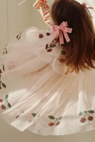 Konges Slojd peleryna Princess sequin gold blush KS102078 S30023