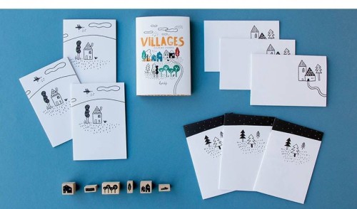 Londji Stempelki Villages Calm R-2580