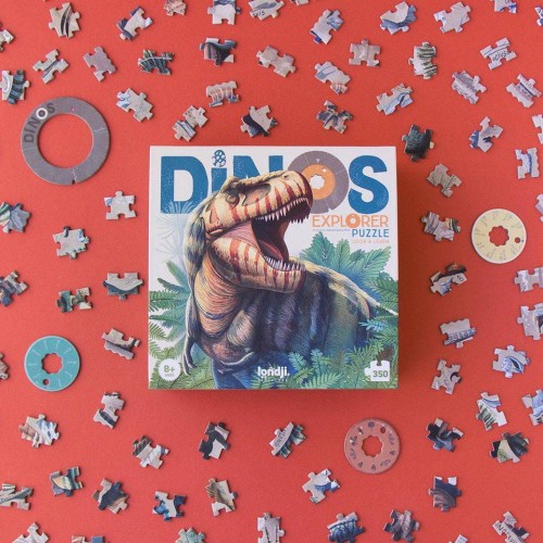Londji puzzle obserwacyjne Dinos 350 el. R-2297