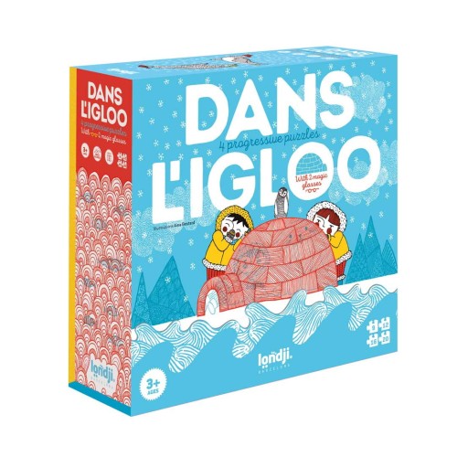 Londji Puzzle progresywne Dans LIgloo W igloo R-2094