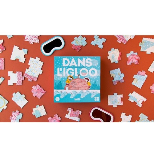 Puzzle progresywne Londji Dans W igloo L'Igloo R-2094