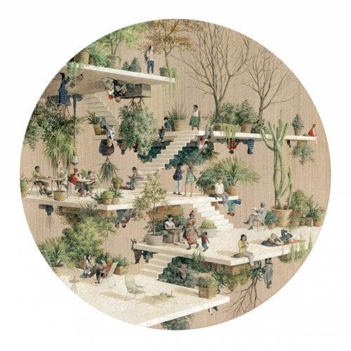 Okrągłe puzzle Londji Grawitacja R-719