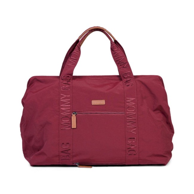 Torba Childhome Mommy Bag Signature Urban Burgundy
