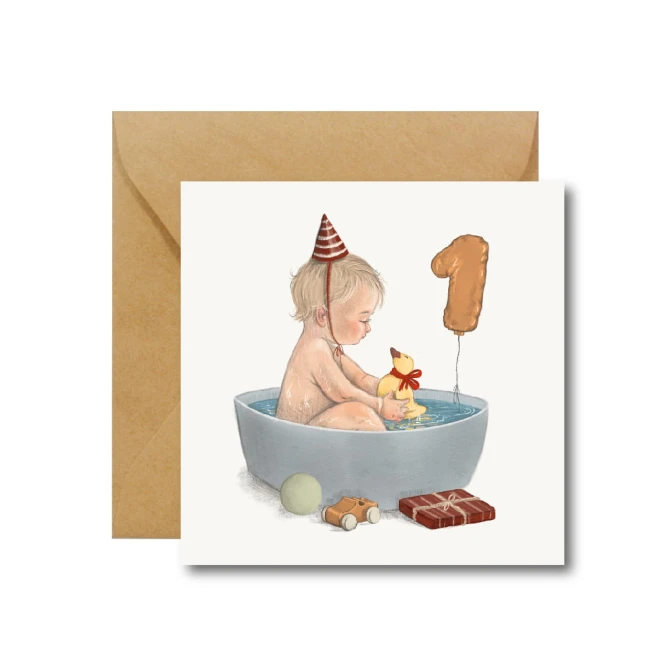 Hi Little kartka okolicznościowa na Roczek After party