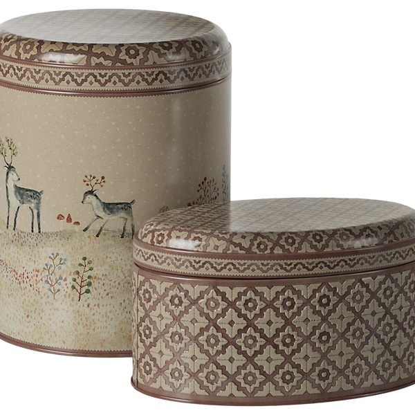 Metalowe pudełko Maileg Pudełko Metal box winter wonderland