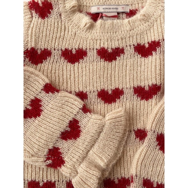 Sweter Konges Slojd Luala heart ks102015