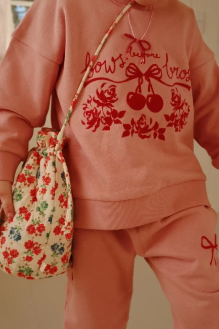 Konges Slojd bluza Loupy Lou bow rose