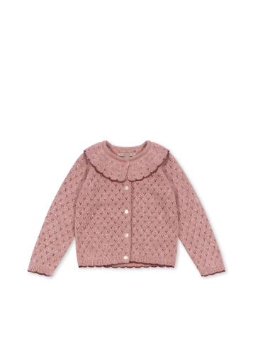 Konges Slojd kardigan Holiday mellow rose KS101994 S30039