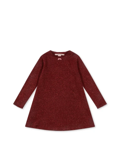 Konges Slojd sukienka Roli dress red dahlia KS102090 S10016