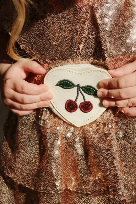 Dziecięcy portfel Konges Slojd Tut buttercream KS102130 S00008