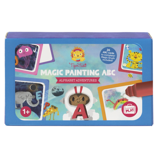 Wodna kolorowanka Tiger Tribe Przygody z Alfabetem 4383