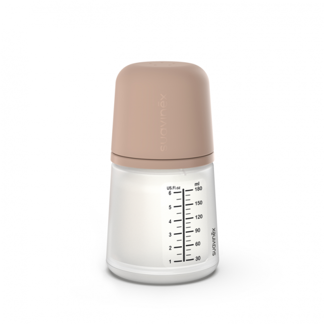 Butelka Suavinex Zero Zero 180 ml S wolny przepływ kolor Medium