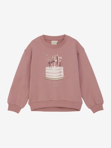 Minymo bluza dusty rose 123616 5718