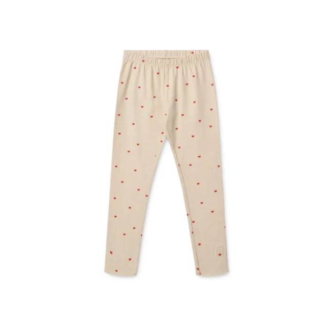 Dziecięce legginsy Liewood Marie holiday bow