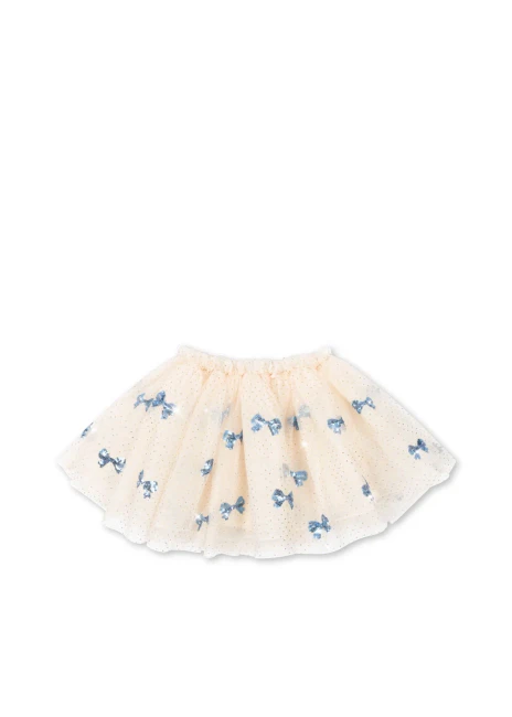 Konges Slojd spódniczka tiulowa z cekinami Yvonne Bowie blue KS101759 P99002