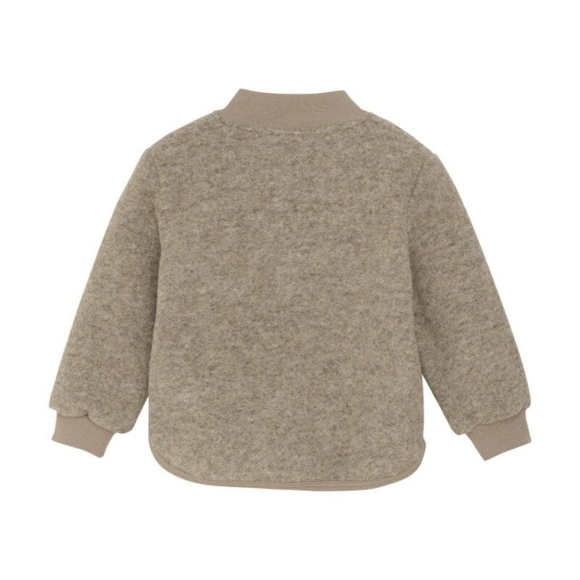 Kurtka bomberka Huttelihut wool camel melange 480362 2044