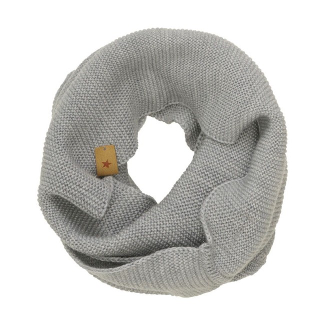 HUTTEliHUT komin Tupie wool medium grey melange 480488 1220