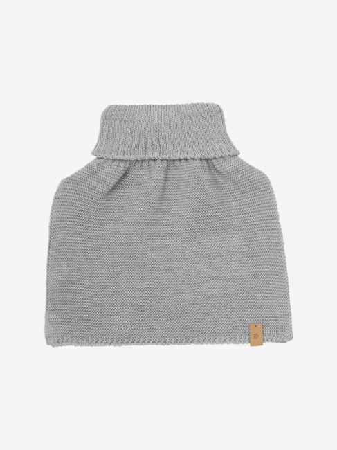 HUTTEliHUT komin golf Turtle wool medium grey melange 480486 1220