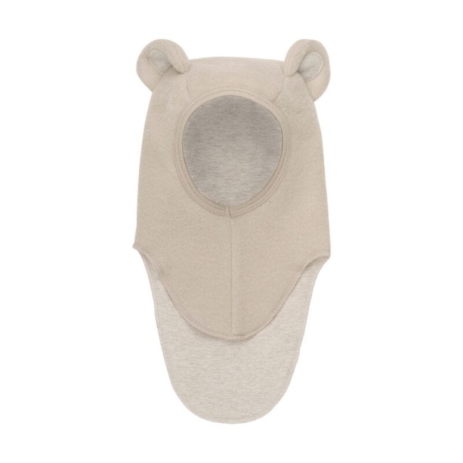 HUTTEliHUT czapka kominiarka Ears wool fleece z podszewką camel melange 460205 2044