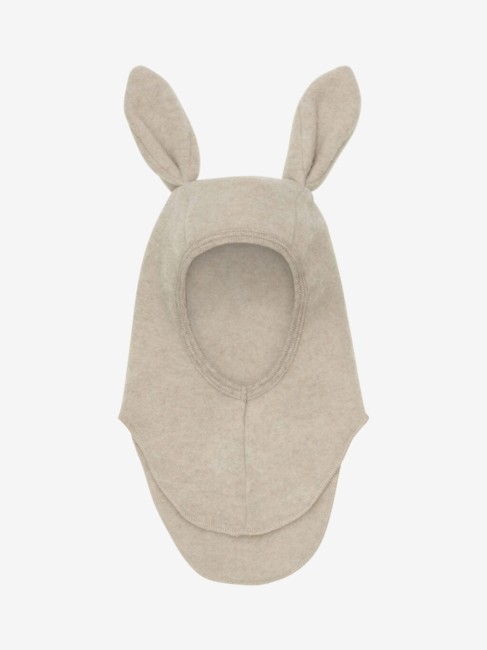 HUTTEliHUT czapka kominiarka Ears wool fleece camel melange 6550 2044