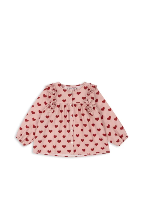 Konges Slojd koszula Coco frill Amour Mellow KS101462 P15006