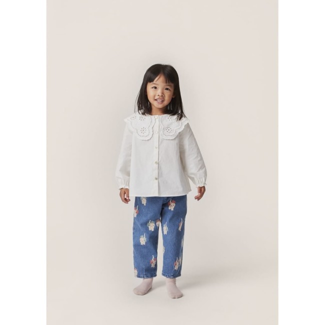 Konges Slojd bluzka Rilo Collar shirt white