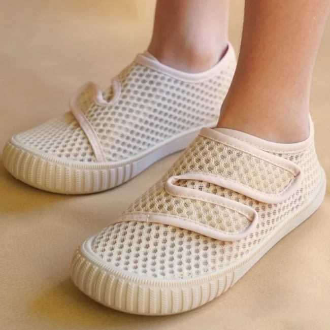 Grech&Co trampki dziecięce Play shoes sand GCO2205 SS24