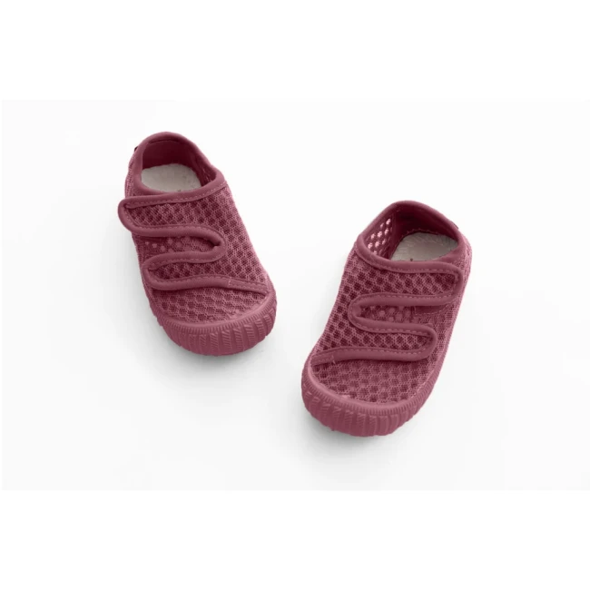 Grech & co trampki dziecięce Play shoes mauve rose