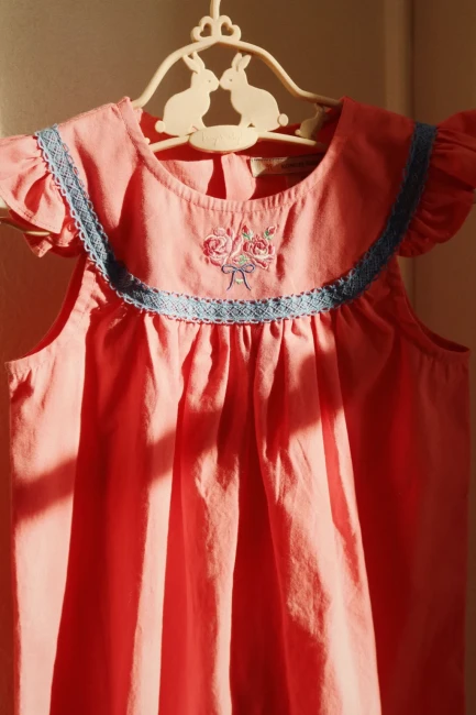 Konges Slojd sukienka Nella dress strawberry ice KS101624 S30092