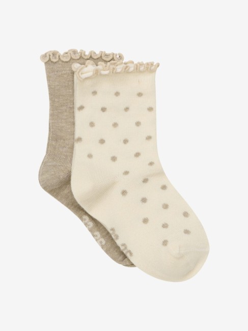 Minymo skarpetki 2pack simply taupe