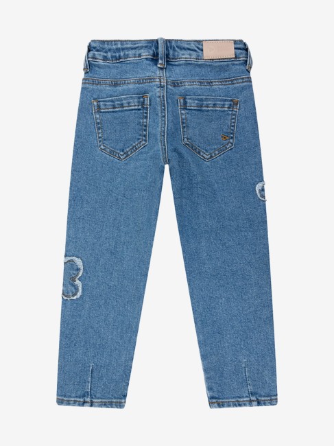 Spodnie Daily Seven jeans Mom fit flower patch 930024 7154