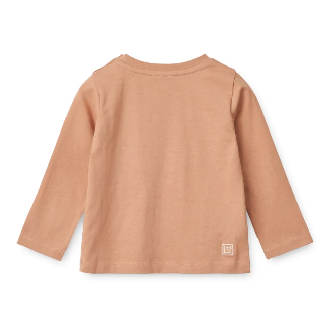 Dziecięca bluzka Liewood Apia Cat tuscany rose